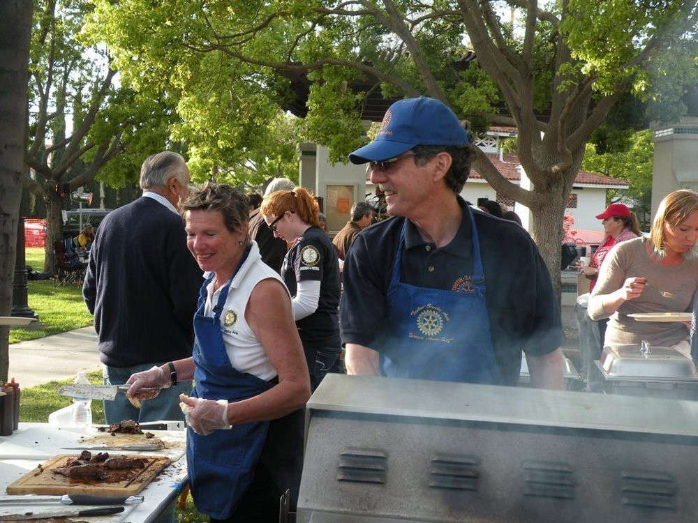 Jill_Bruce_lobsterfest Rotary Club of Tustin Santa Ana