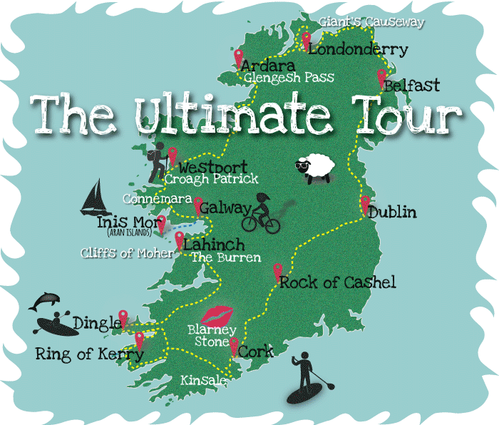 tours of ireland july 2023